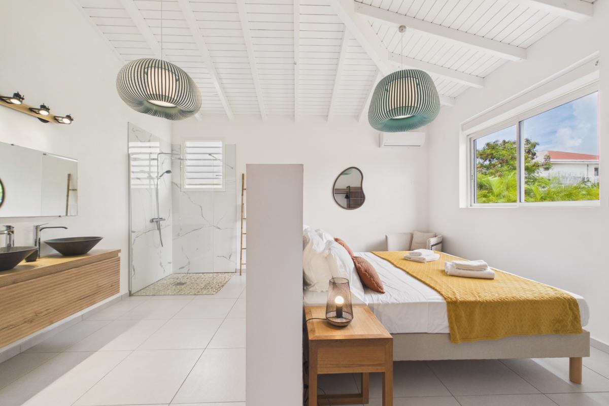 22.Location villa avec piscine vue mer Saint François Guadeloupe